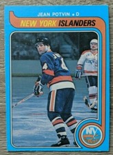 1979 80 OPC JEAN POTVIN New York ISLANDERS VINTAGE O PEE CHEE