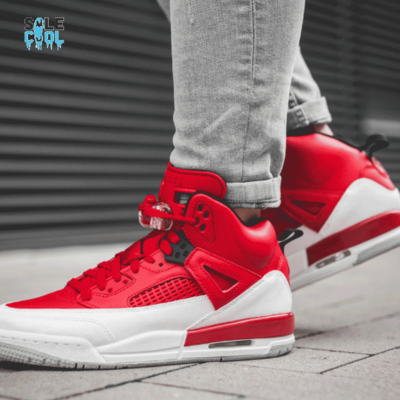 Air Jordan Boys Spizike GS Basketball Shoes Red 317321-603 | eBay