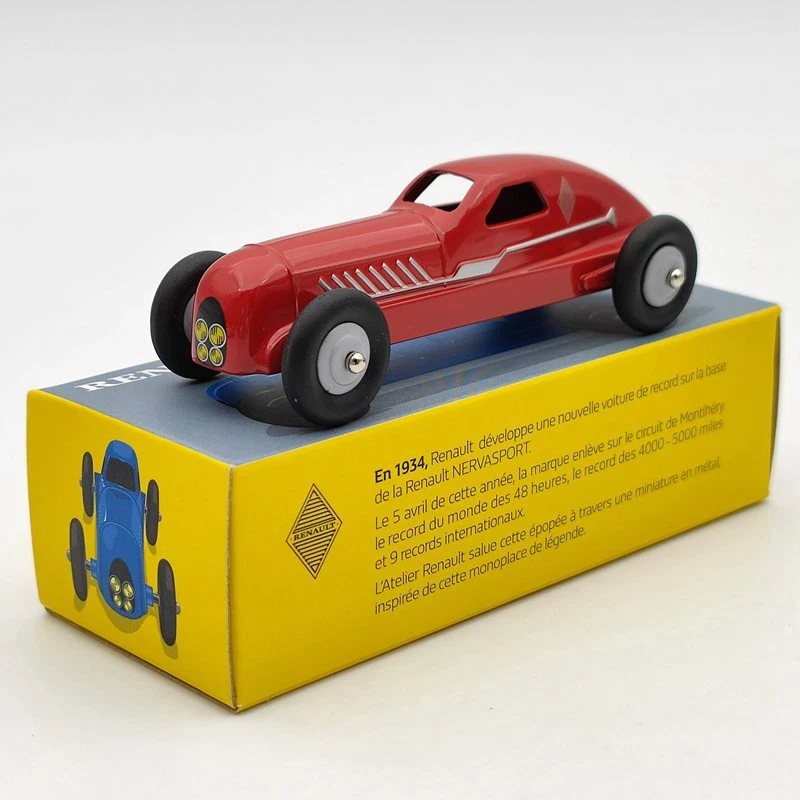 1:43 Norev Renault Nervasport #2 1934 Red Diecast Models Limited Collection - Image 2 of 4
