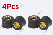 4 Piezas Amortiguador Trasero Motocicleta Bicicleta Alta Calidad Goma Bush 14mm