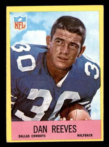 1967 Philadelphia Football #58 Dan Reeves EX/MT *e1