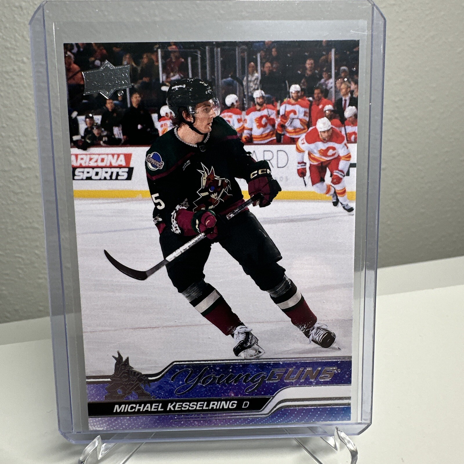 2023-24 Upper Deck Young Guns Michael Kesselring RC #481 Arizona Coyotes