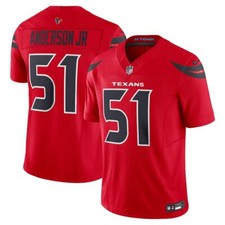 Houston Texans Will Anderson Jr Nike Red 2025 F.U.S.E. NFL Limited Jersey