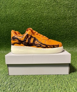 Nike Air Force 1 Skeleton Orange UK 7.5 | eBay