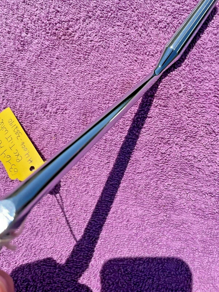 Oldsmobile 88 Super 98 1963 1964 NOS palanca de cambios columna de dirección cromada #382190 Foto 3 de 4