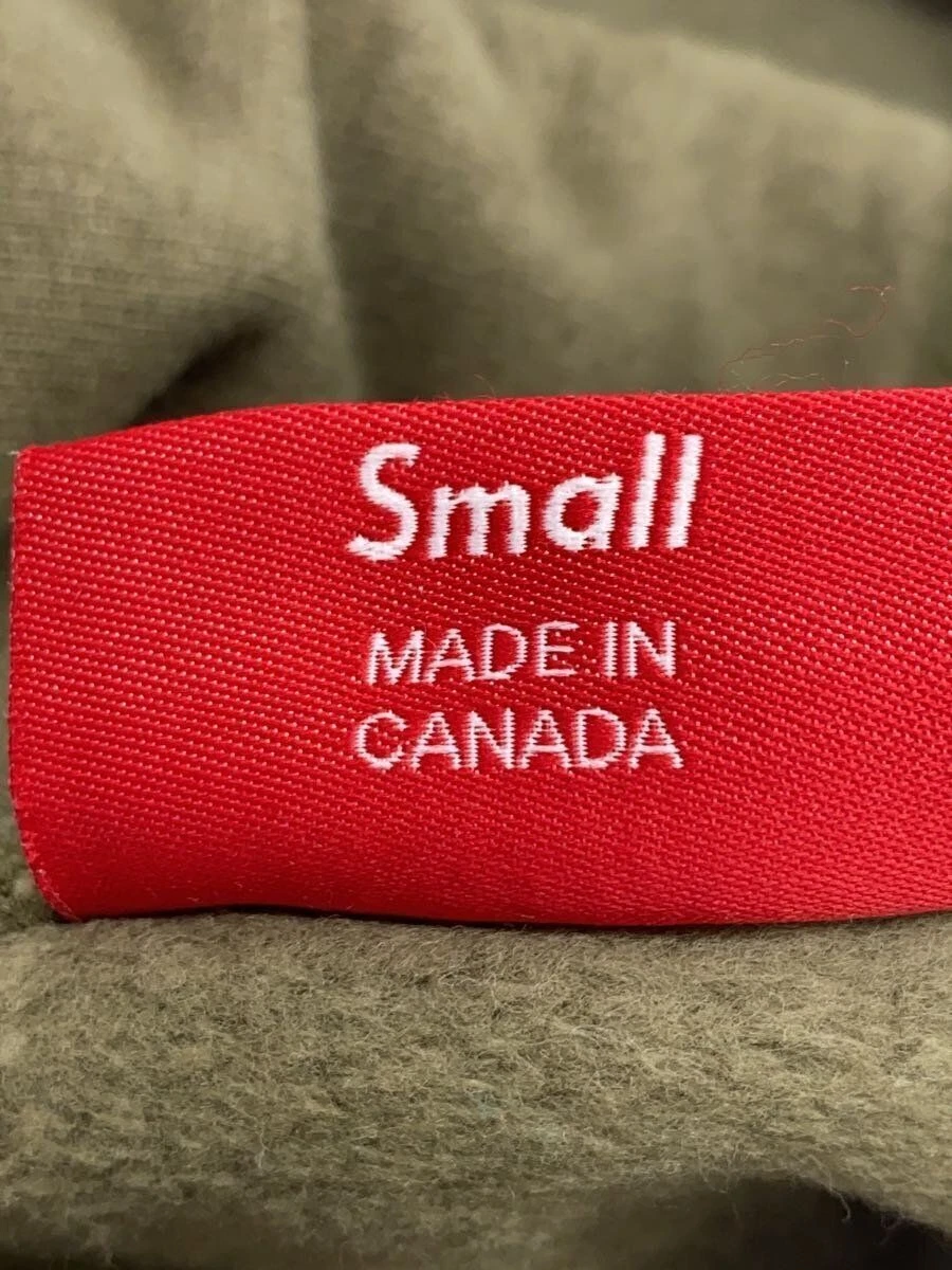 Felpa Supreme con cappuccio S cotone kaki usata