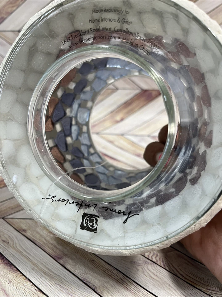 Candelabro Patriótico Americana Interior Hogar y Topper de Sombra 2 Piezas Foto 4 de 4