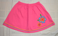 HANNA ANDERSSON Pink Knit Skirt/Skort Isle of Flowers NWT 130 US 8
