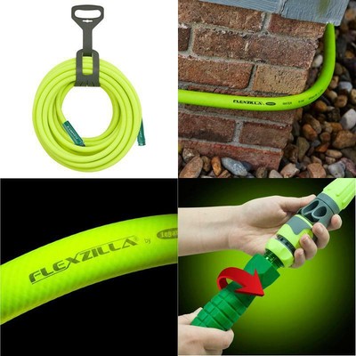 X 50 1 2 In Flexzilla Garden Hose Drinking Water Safe Lightweight Hfzg450yw Tv Heavy Duty