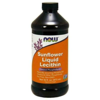 NOW Foods Sunflower Liquid Lecithin - 16 oz