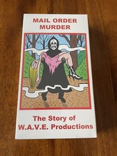Mail Order Murder VHS Story of WAVE Prods Degausser Video Vinegar Syndrome NEW 