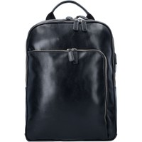 Picard Buddy Rucksack Leder 39Cm Laptopfach #PCD-4636-51B (Schwarz)