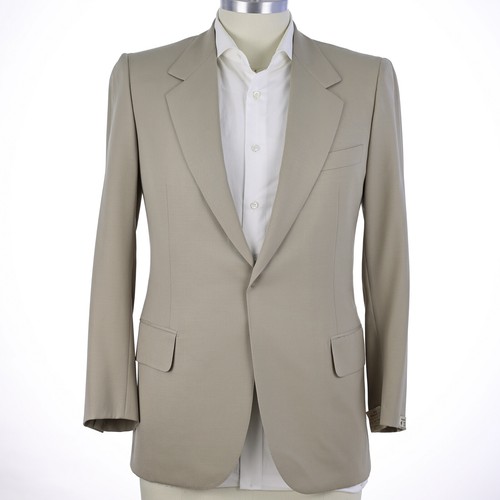 NEW Brioni 'Parioli' Tan Gabardine Twill w MOP Buttons Men's Blazer US 42R - Picture 8 of 11