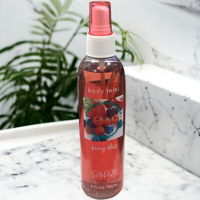 CALGON AFTER BATH - A DIP INTO INDULGENCE - BERRY BLISS BODY MIST - 8.0 OZ -
