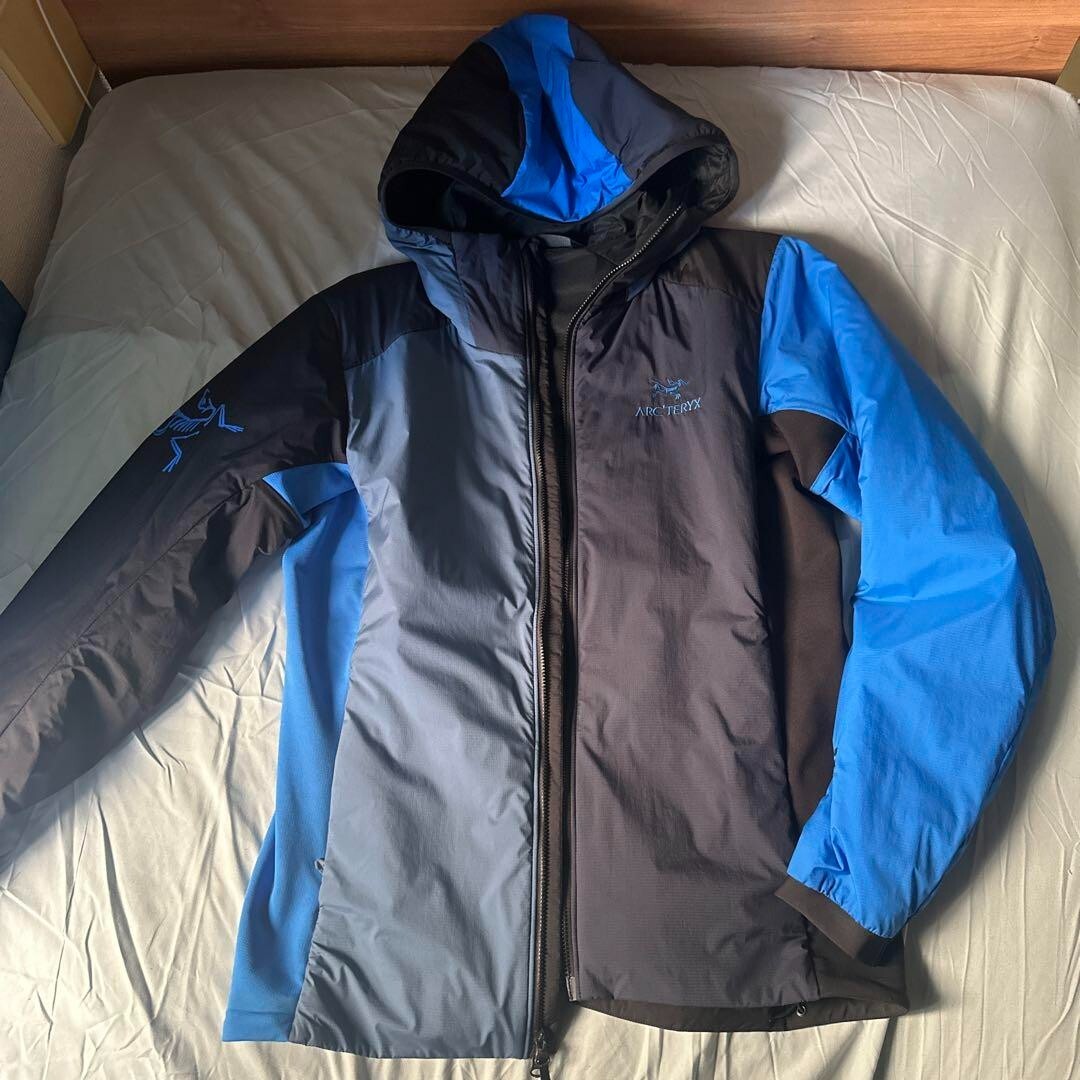ARC'TERYX Felpa con cappuccio blu Beams arcteryx Boro Atom LT 2023 da uomo taglia M moda esterna