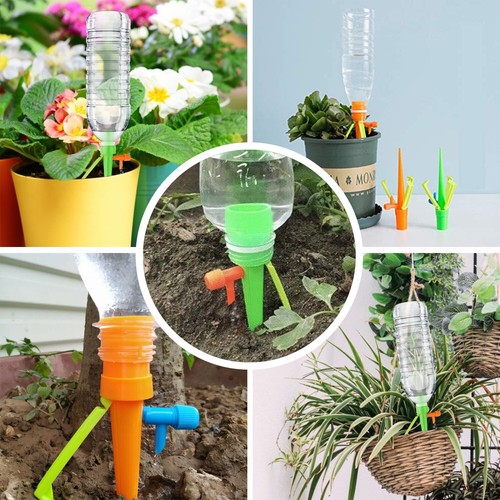 12Pcs For Plants Self Watering Spikes Automatic Irrigation Watering Drip System - Picture 14 of 14