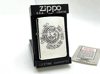 Vintage Used ZIPPO 1996 Marlboro Adventure Team Lizard Rock Lighter Silver  | eBay