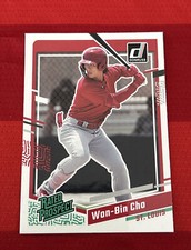 2023 Donruss Baseball Rated Prospect Base #69 Won-Bin Cho - St. Louis Cardinals