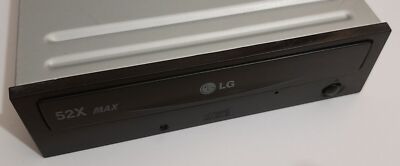 LG GCR-8523B 52x IDE CD-ROM Drive (Retro, Black, Retro, 2004)