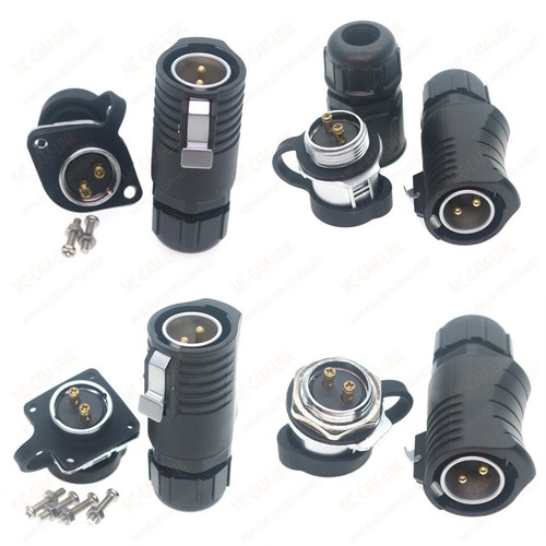 XHE20 2 3 4 5pin Waterproof Connector Industrial RV Solar Panel Crimping Plug - Picture 1 of 26