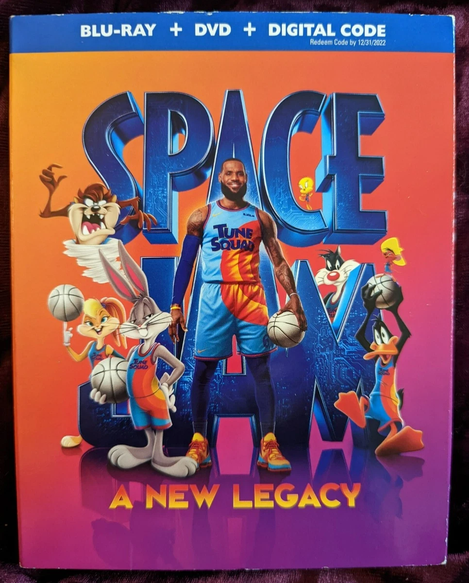 Space Jam: A New Legacy Blu-ray (Blu-ray + DVD + Digital HD)