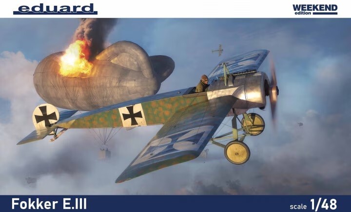Eduard 8419 1:48th scale Fokker E.III  Weekend Edition