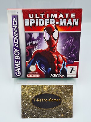 Nintendo Game Boy Advance Ultimate Spider-Man UKV New Old Stock 