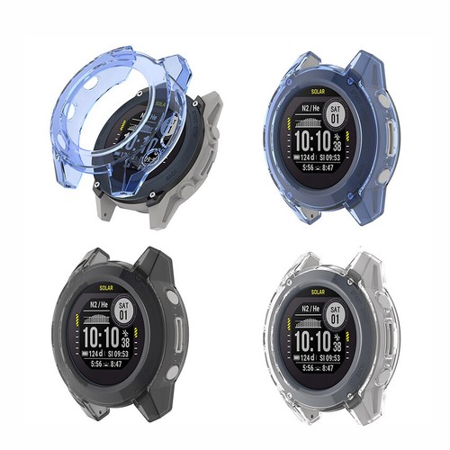 Etui na zegarek Akcesoria do zegarków Przezroczyste etui ochronne do Garmin Descent G2 - Zdjęcie 2 z 25