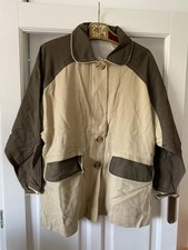 Vintage Trachten Ladies Jacket Size 12 Beige