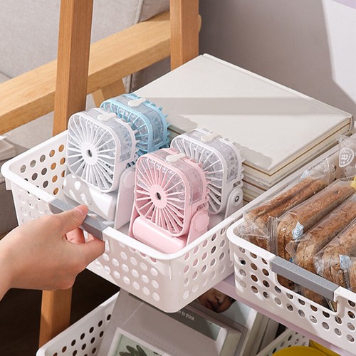 4 Pcs Storage Basket Stackable Baskets Multi-purpose Sorting Trays - Picture 2 of 12
