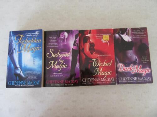Set (4) CHEYENNE MCCRAY paranormale Romanze Bücher DUNKLE ZAUBEREI SERIE #1-3, 6