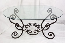 BASE TAVOLO IN FERRO BATTUTO