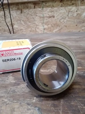 AMI Bearings SER206 Set Screw Locking Bearing insert