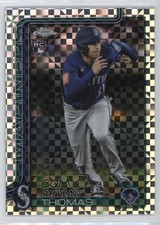 2025 Topps Chrome Update X-Fractor Rhylan Thomas #USC185 i0b