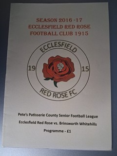 Ecclesfield Red Rose v Brinsworth Whitehills 20th August 2016