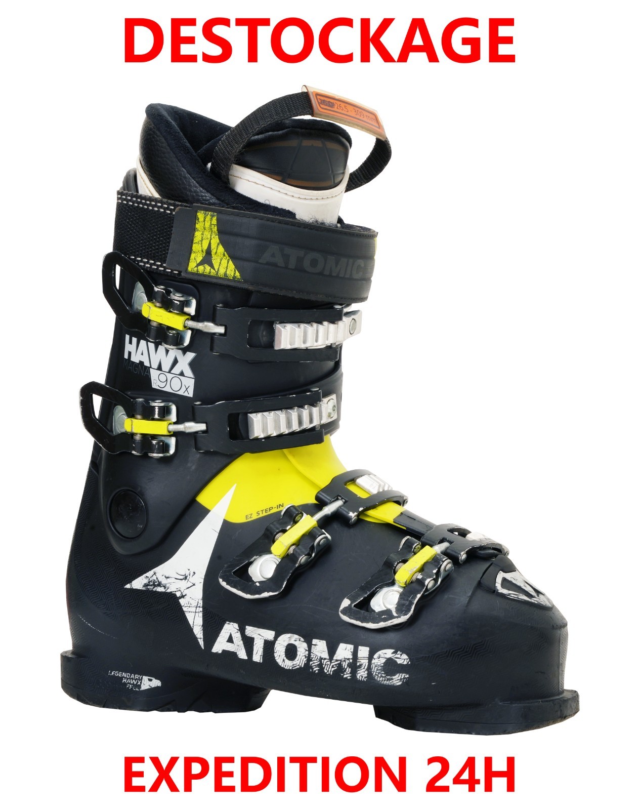Scarpe Da Sci Atomic HAWX MAGNA 90_X Da Pista Nero Unisex 42 Mondopoint 27 foto 4