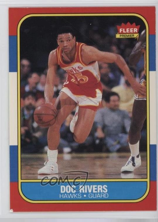 1986-87 Fleer Doc Rivers #91 13in