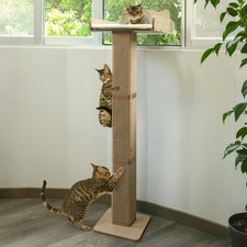 Cat Window Perch with Thick Sisal Scratching Post, Cat Hammock for Window, 53...