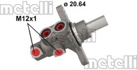 Metelli Hauptbremszylinder Hauptzylinder FüR Smart Fortwo Coupe 1.0 0.9