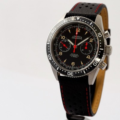 LONARES - LANDERON 51 - CHRONOGRAPH - MANUAL WINDING - WRISTWATCH - SAPPHIRE ...