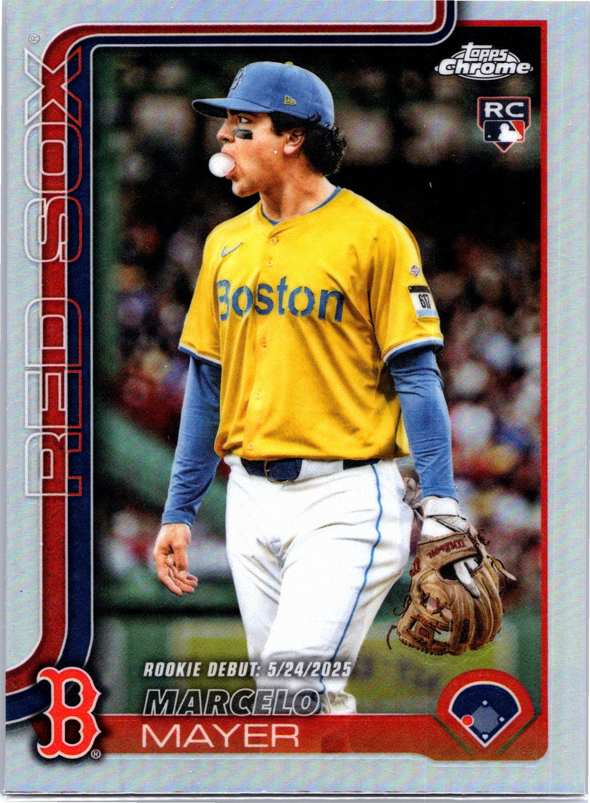 2025 Topps Chrome Update #USC117 Marcelo Mayer Refractors