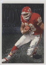 1999 Skybox Metal Universe Tony Gonzalez #138 HOF fm1