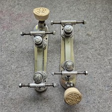 Vintage Sure Grip Quad Roller Skate Plates - Century Size 5