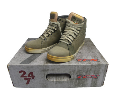 TCX Street Ace Lady Air Stiefel Größe 37 verfärbt grau gelb