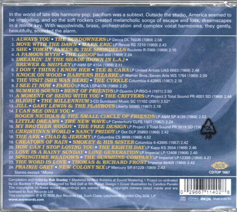 VARIOUS ARTISTS SAFE IN MY GARDEN (AMERICAN POP IN THE SHADOWS 1967-1972) CD 24 - Bild 2 von 2