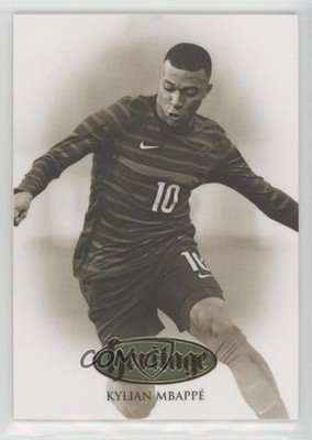 2021-22 Futera Unique World Football Heritage Gold 1/10 Kylian Mbappe Mbappé 1vy