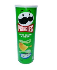 Pringles Limited Edition Sour Cream And Onion Potato Chips 5.8oz READ DESCR.
