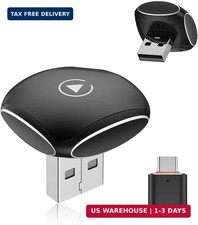 Upgraded Wireless CarPlay Android Auto Adapter, 2-in-1 for iPhone Android, U