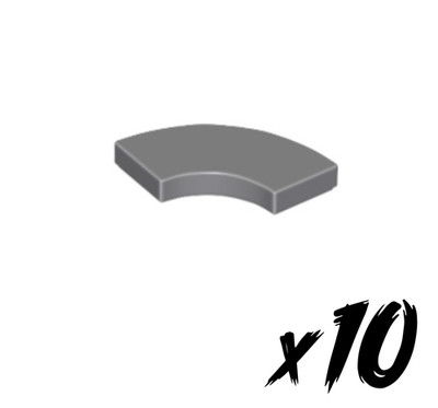 10x LEGO 27925   2x2 Fliese rund   tile round   dunkelgrau   Dark Bluish Gray