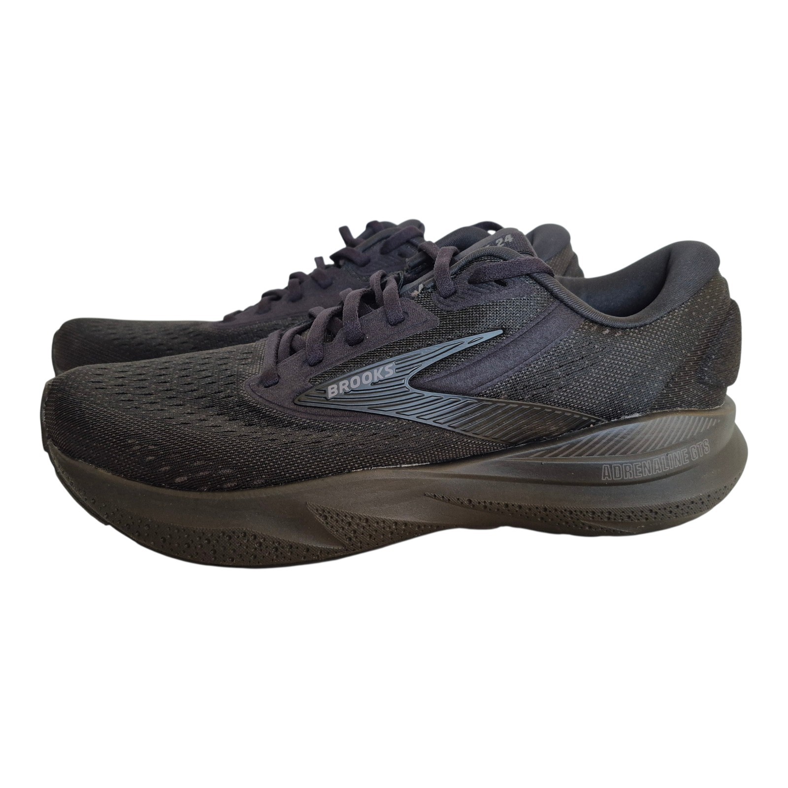 Brooks Adrenaline GTS 24 Men Black Running Shoes Size NWB Comfort Support